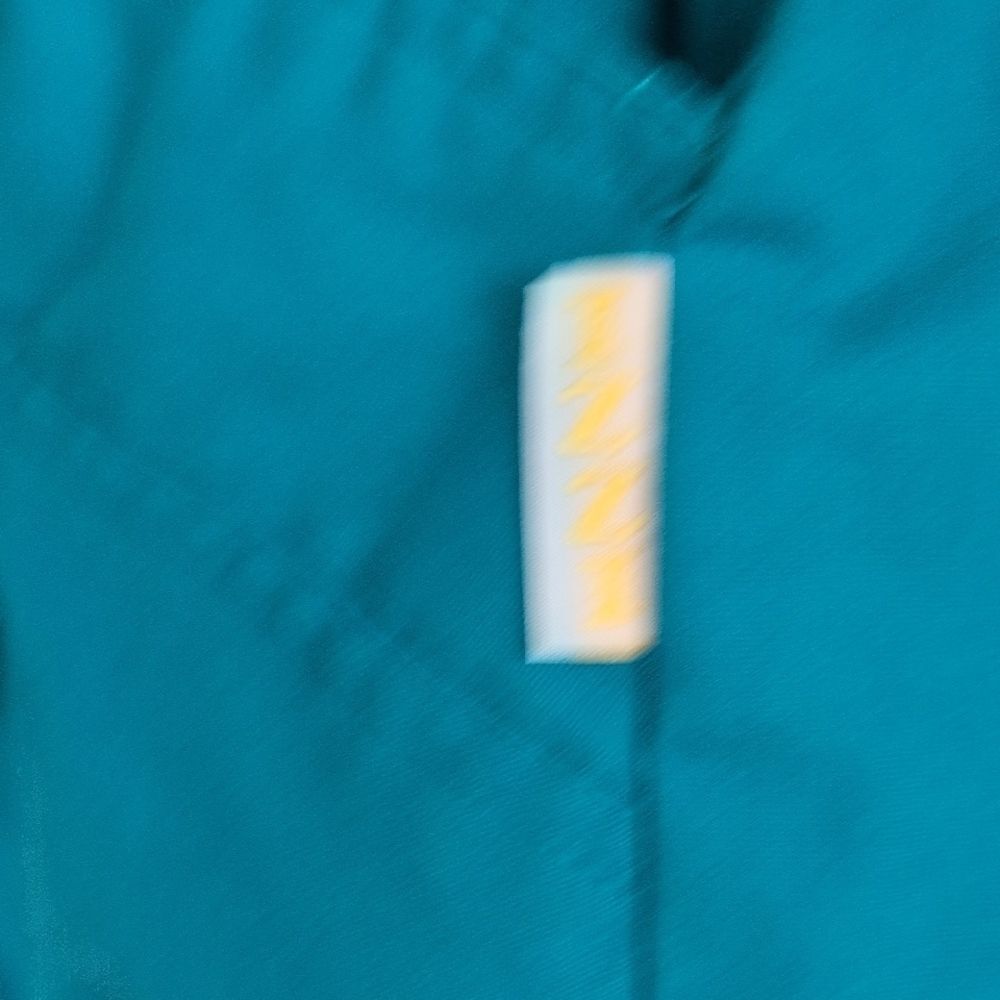 VTG Innovations By Izzi Teal Purple Windbreaker 80s 90s Jacket - Size L - Picture 9 of 10